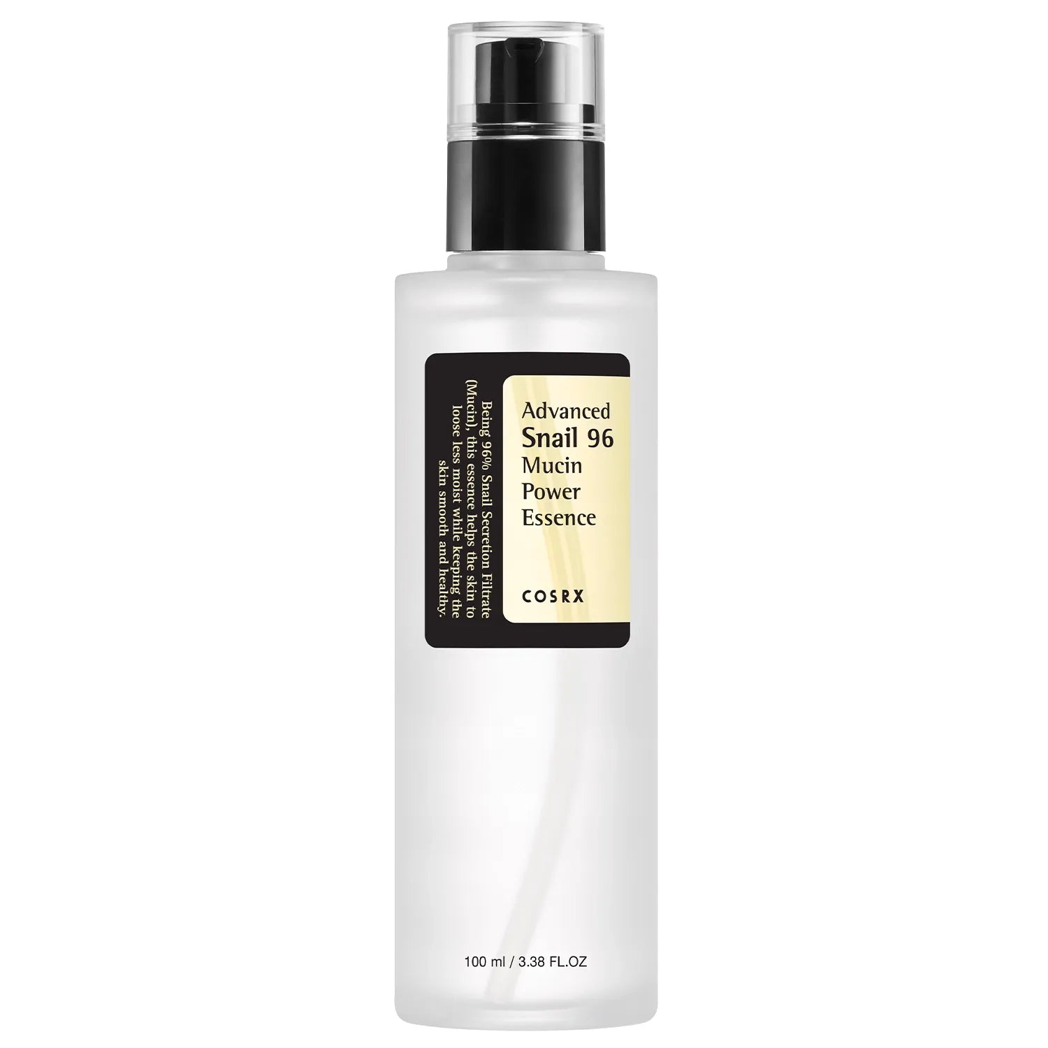 COSRX Advanced Snail 96 Mucin Power Essence - Essência Facial de 96% Mucin de Caracol Hidratante e Reparadora (100ml / 3.38 fl. oz.)
