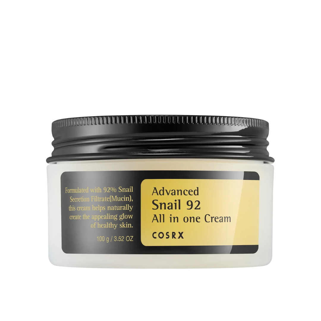 COSRX Advanced Snail 92 All in one Cream - Creme Facial Multibenefícios de Muco de Caracol 92% (100g / 3.52 OZ)