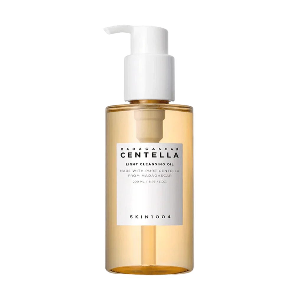 SKIN1004 Madagascar Centella Light Cleansing Oil - Óleo de Limpeza Leve e Suavizante (200ml / 6.76 FL.OZ.)