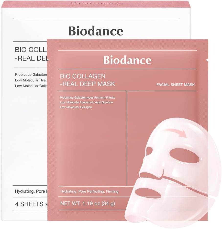 BIODANCE Bio-Collagen Real Deep Mask — Mascarilla de Hidrogel Glow